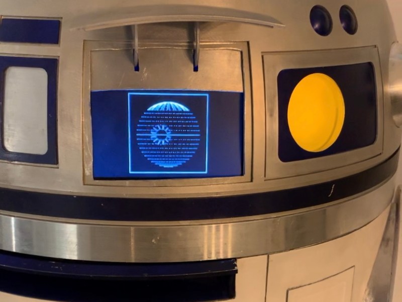 Planos estrella de la muerte en R2-D2&nbsp;(1)