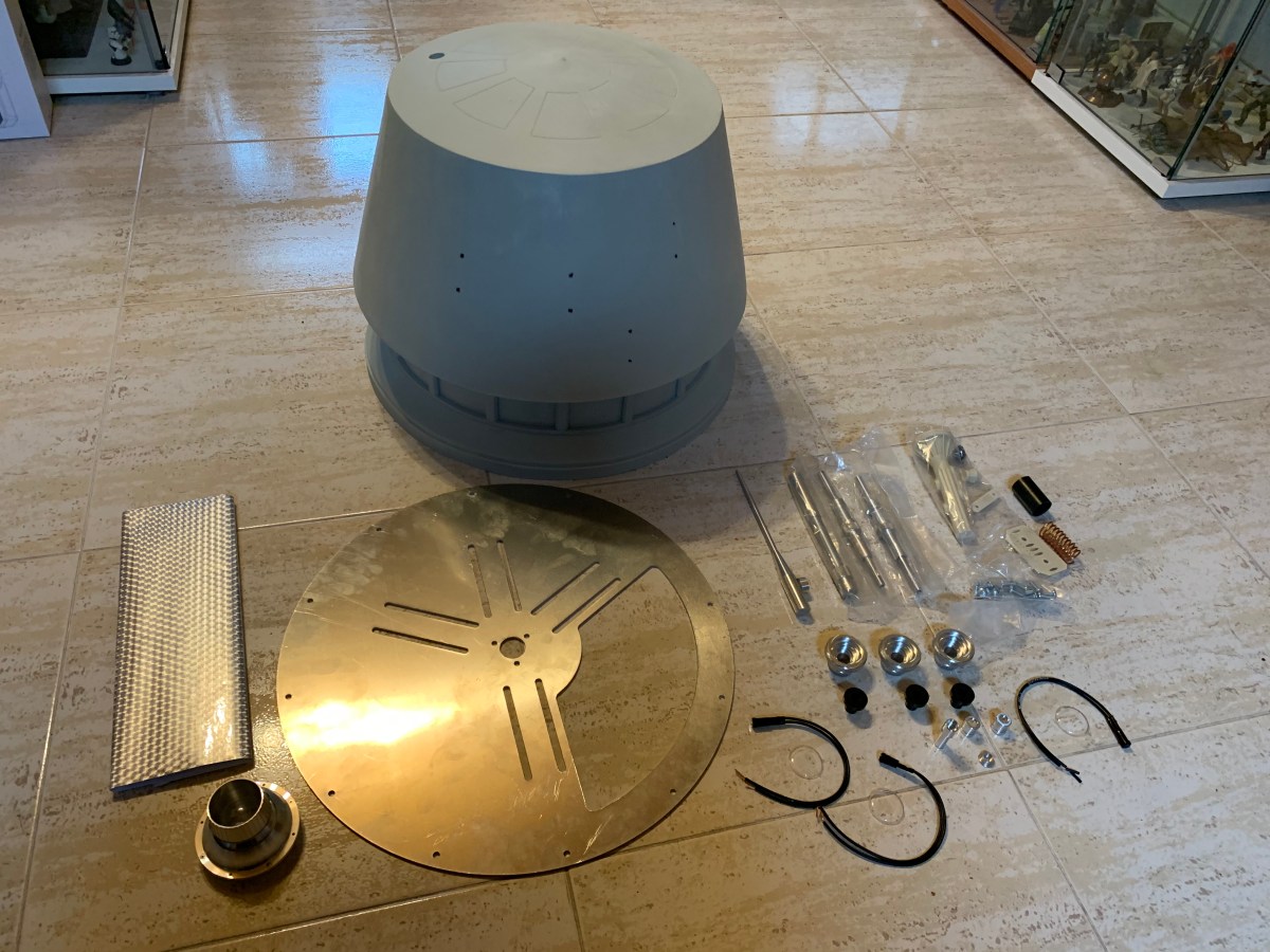 Construyendo R5-R1 (1) Las&nbsp;Piezas