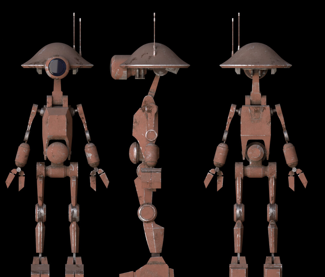 Kit De Pit Droid A Escala 1:1 Impreso En 3D - España